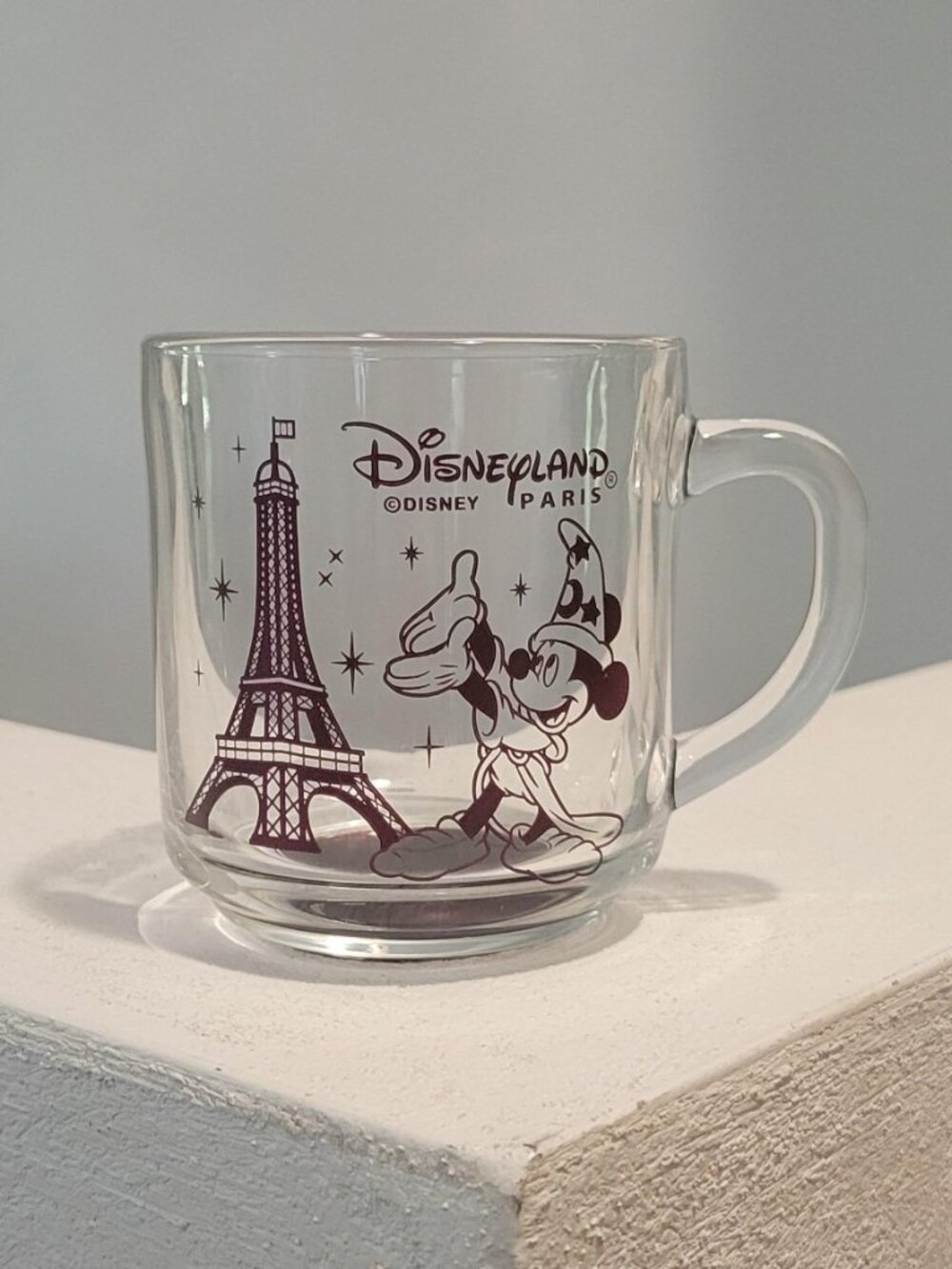 Disneyland Paris Glass Mug